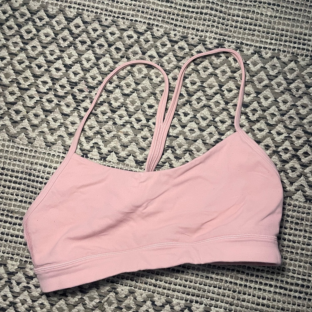 Lululemon Athletica Light Pink Sports Bra